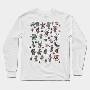 Germs! Viruses! (but cute) Long Sleeve T-Shirt